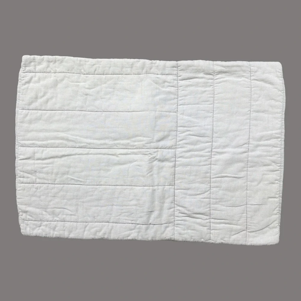 Casper Everyday Quilt Gray Standard‎ Sham Single  NEW w/o Tag